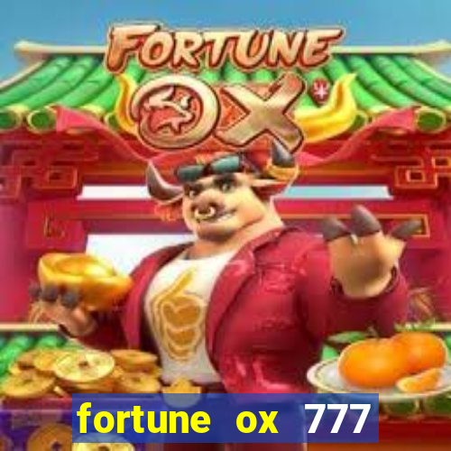 fortune ox 777 fortuna 77